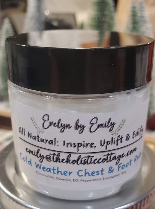 Cold Weather Chest and Foot Rub 2oz